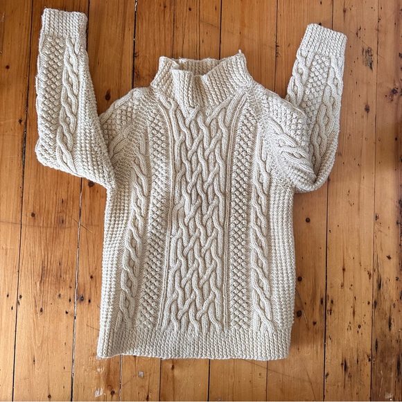 Vintage Other - Vintage Handknit Fisherman’s Sweater